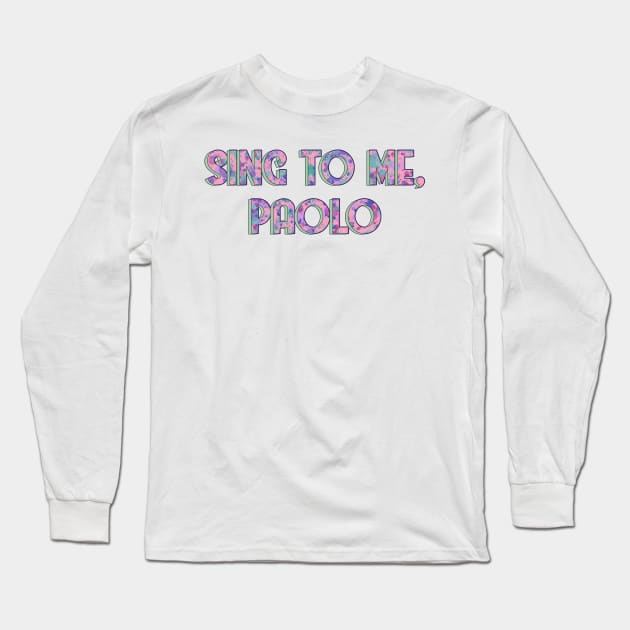 Lizzie McGuire - Sing to me Paolo Long Sleeve T-Shirt by baranskini